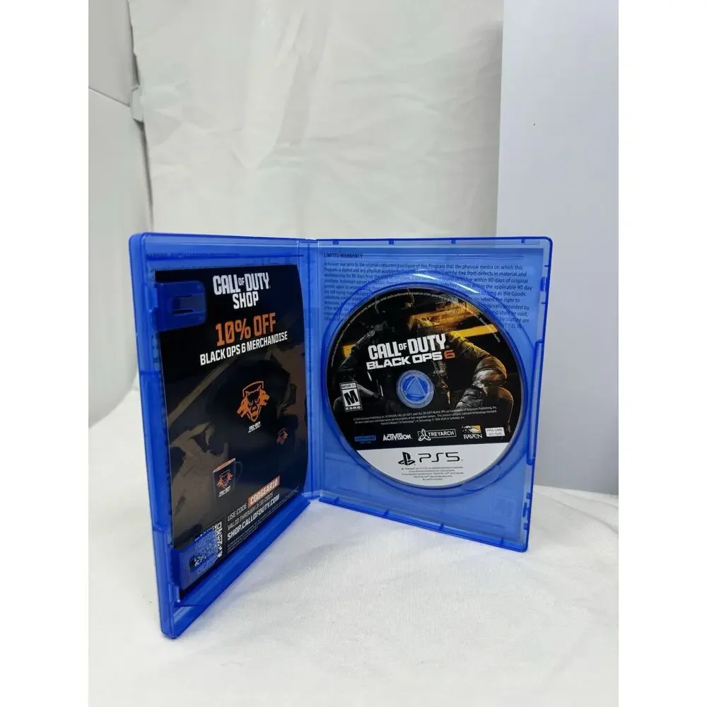 Sony PlayStation 5 disc edition ps5 825gb Bundle Lot Controllers And Black Ops 6